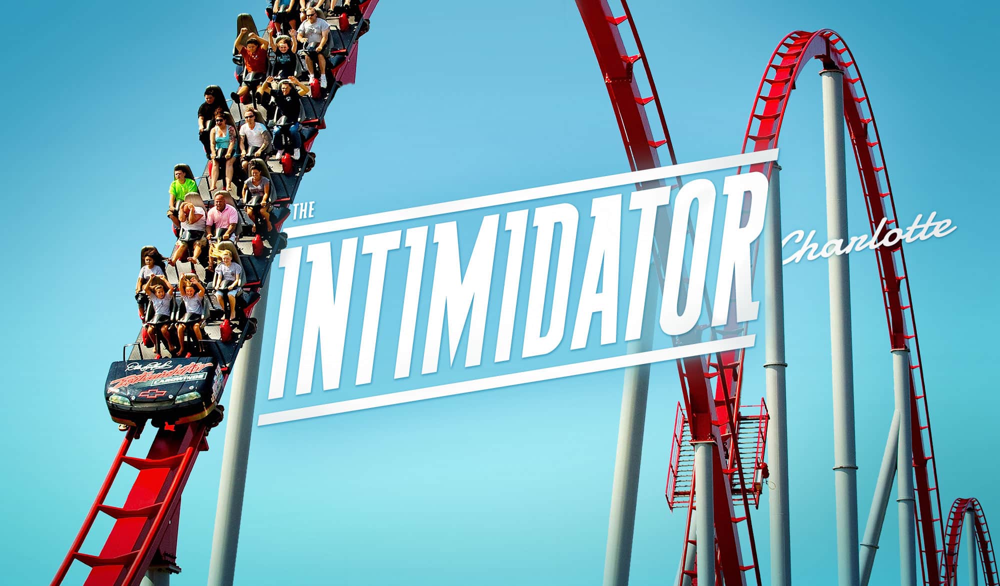 Intimidator Rollercoaster at Carowinds in Charlotte N.C